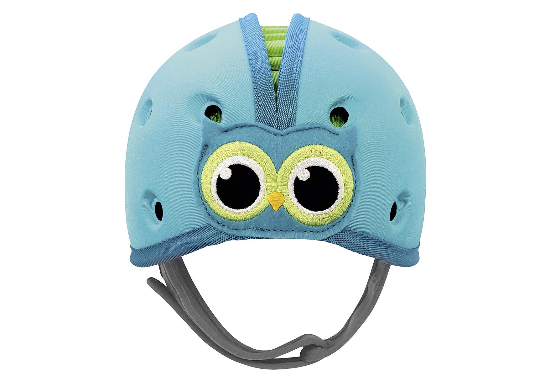 Babyhelm 'Eule' 2 Beißring Kind, 1 Beißring Haus - VPE: 3