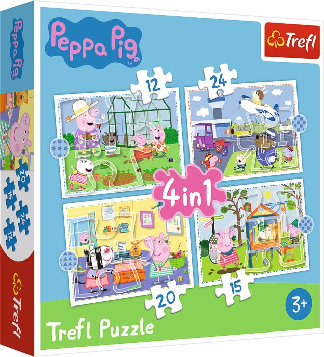 4 in 1 Puzzle – Peppa Pig