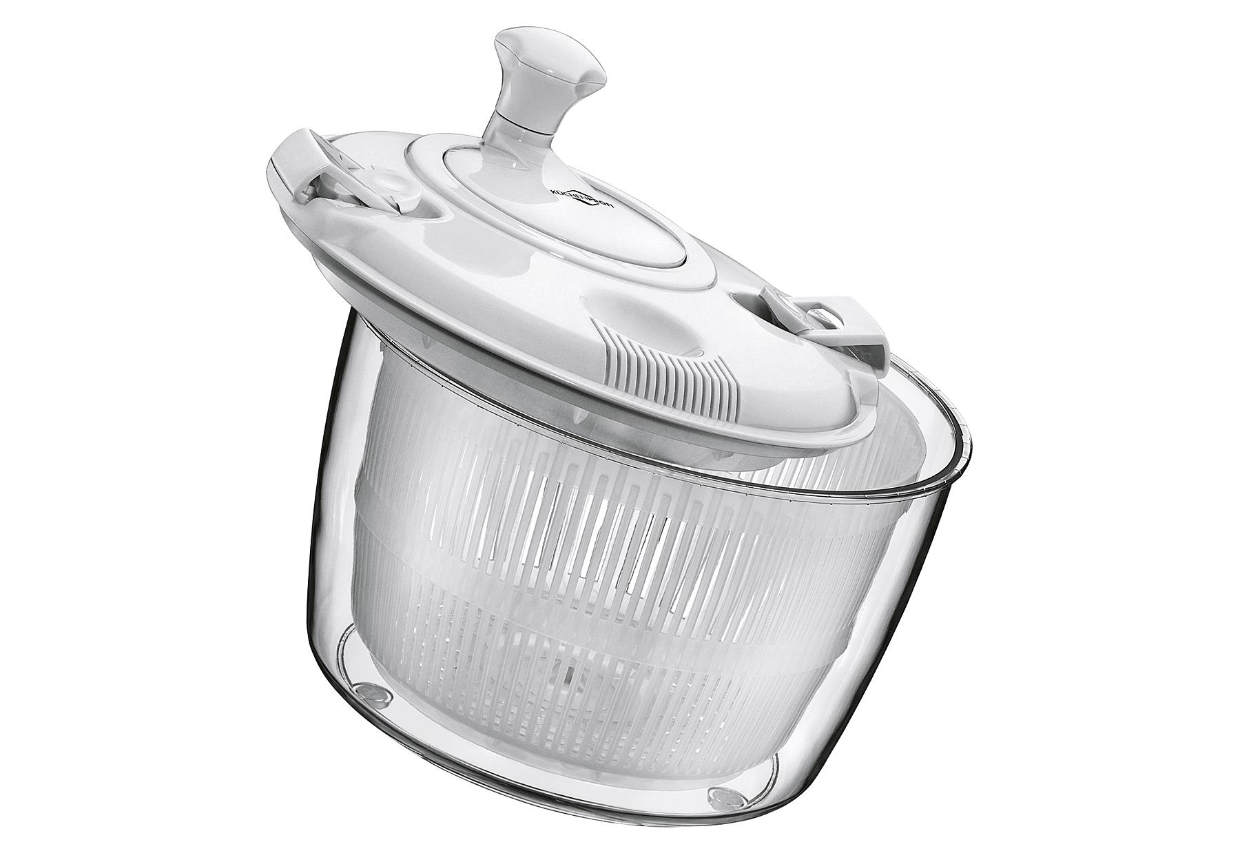 KÜCHENPROFI Salatschleuder 'Grande' Schüssel /  Korb /  Deckel