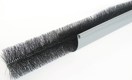 Rinnenraupe B.100-125mm L.1,2m schwarz PROTEKTOR - VPE: 4