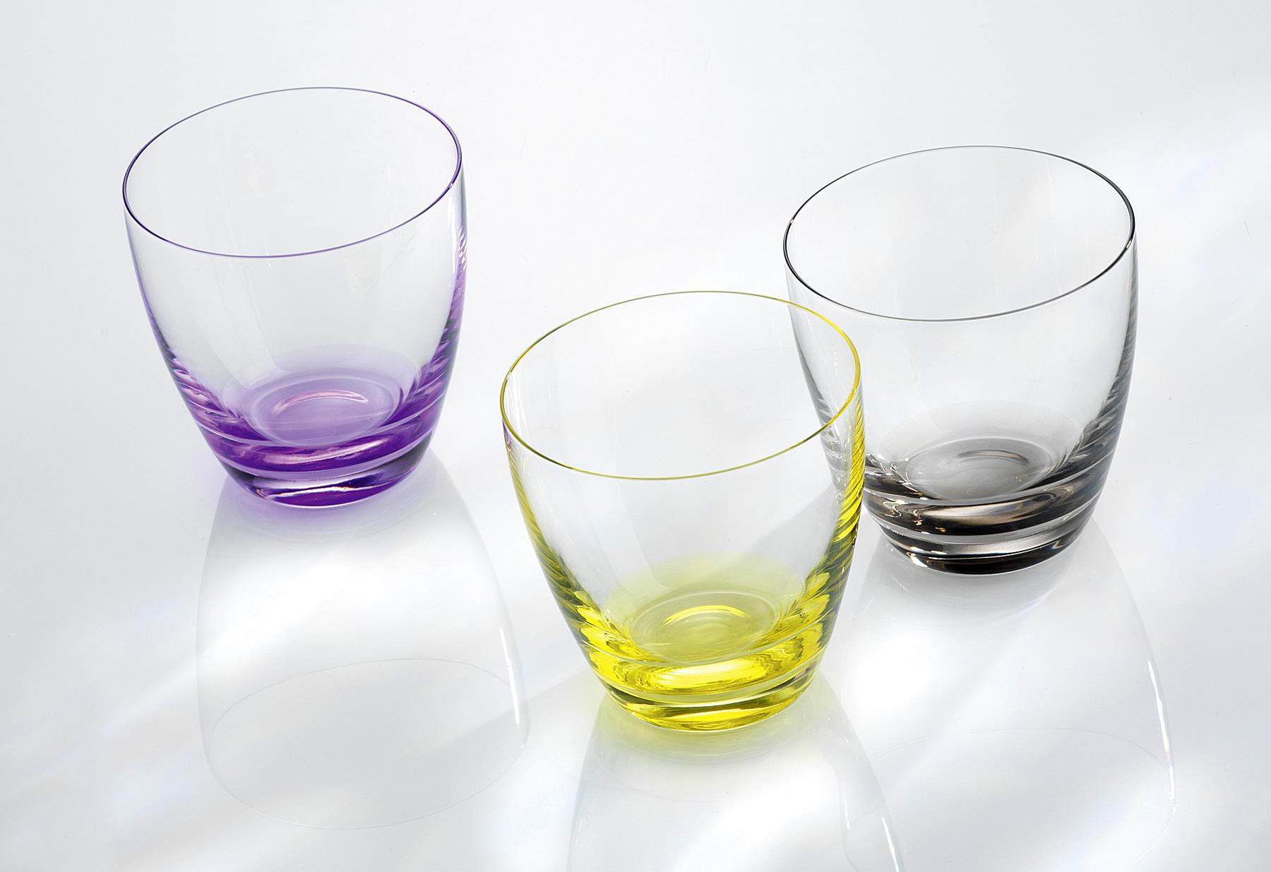BOHEMIA CRISTAL Whiskybecher 'Viva Colori' 6er Set