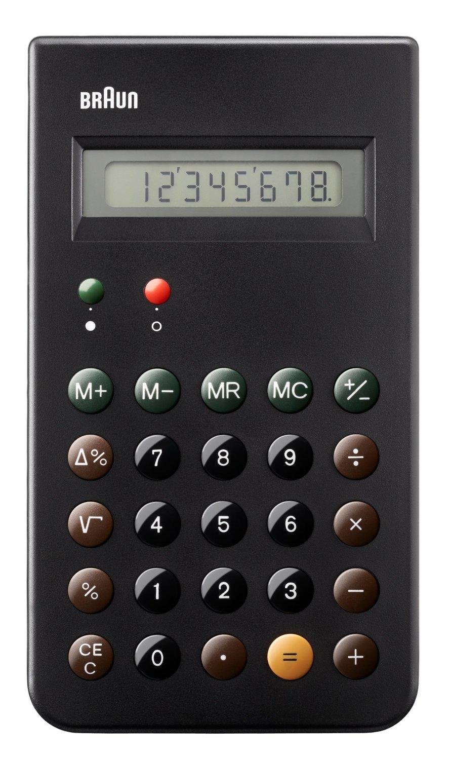 Braun Taschenrechner 66030 inkl. 1,5 Volt Knopfzelle