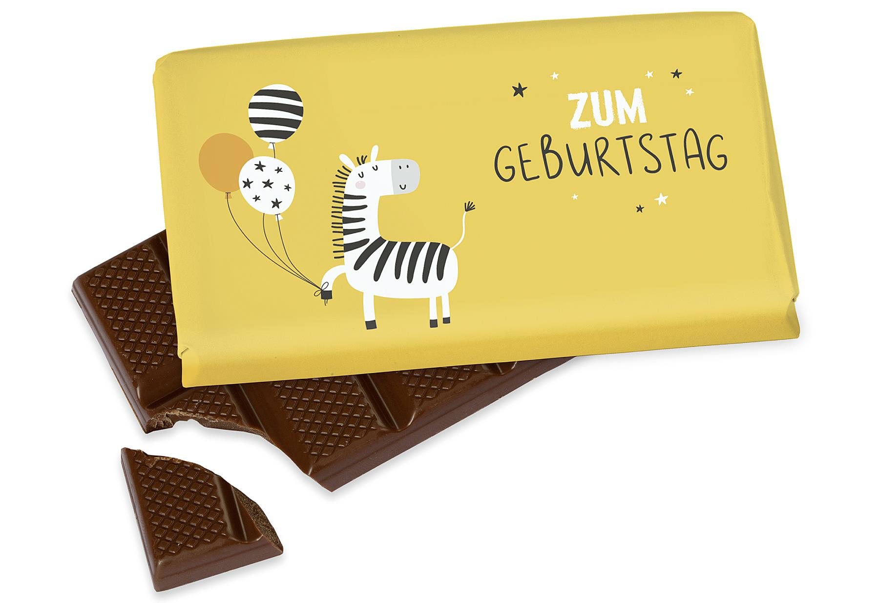 LA VIDA Schokolade 'Kinder' 36er Display 36-teilig, 6 Motive á 6 Stück