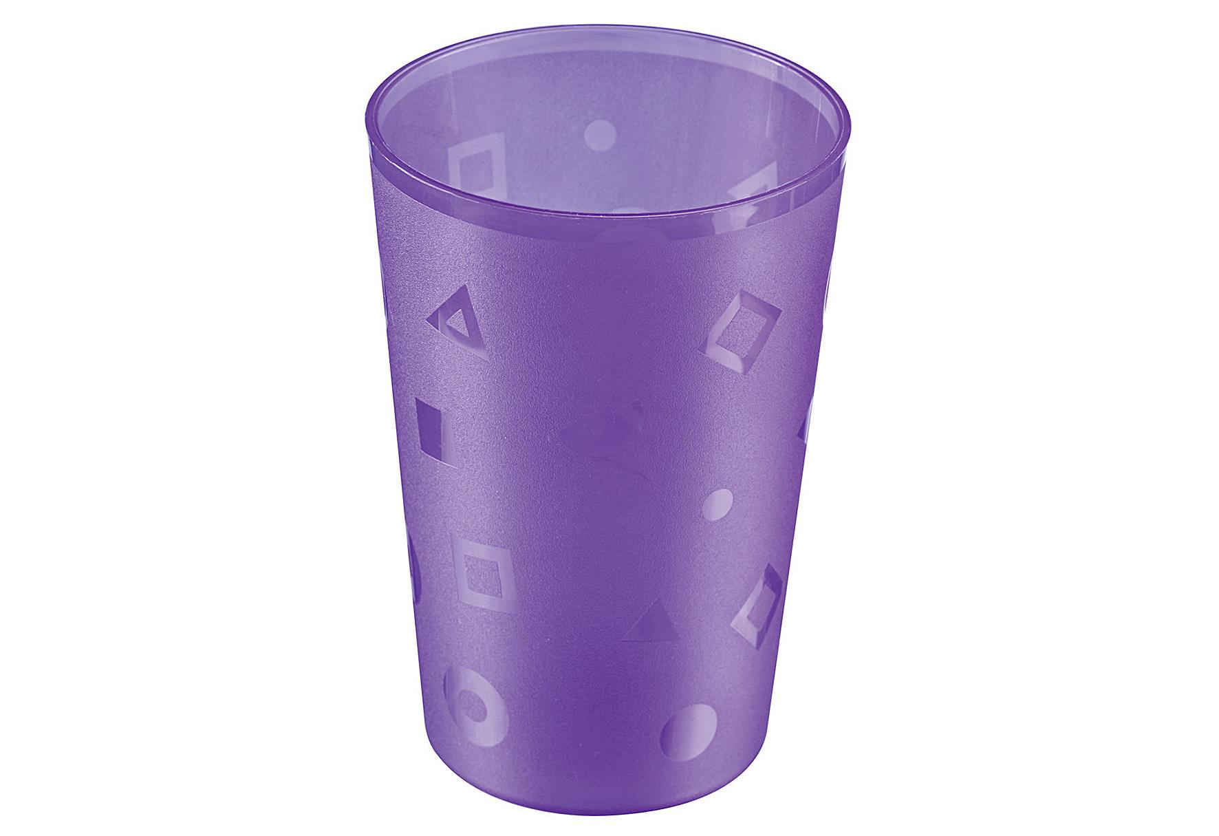 WESTMARK Trinkbecher Ornament Kunststoff 300 ml farbig sortiert