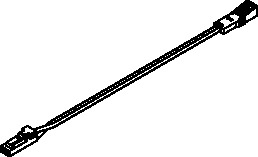 Adapterleitung Emotion passend für 12 V Länge 200 mm schwarz L&S