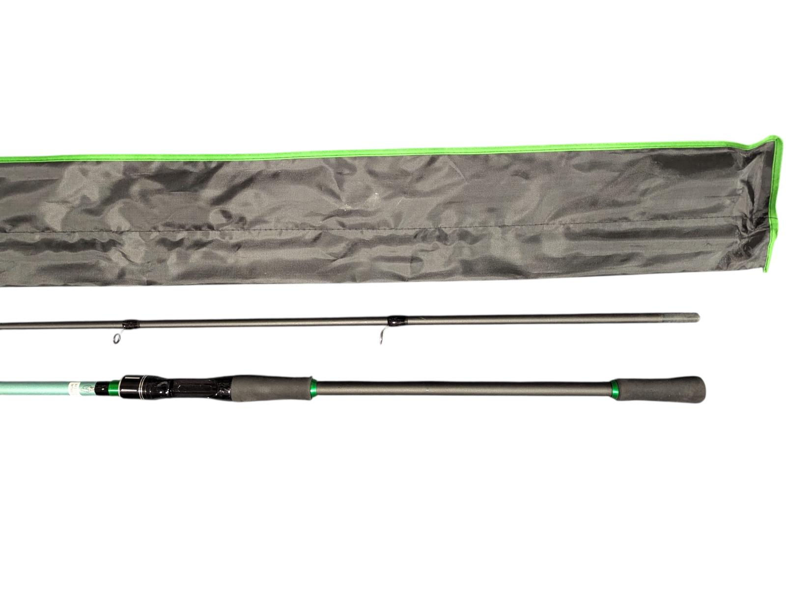 Bdt- FISHING GROUP 177g leichte Spinnrute WG:5-25g, Länge 2,70m, türkis / schwarz