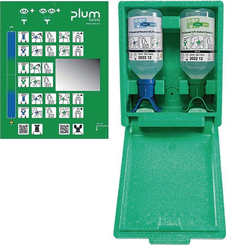 Augennotfallstation DUO 1x0,5l pH Neutral DUO,1x0,5l Augenspüllösung DUO PLUM
