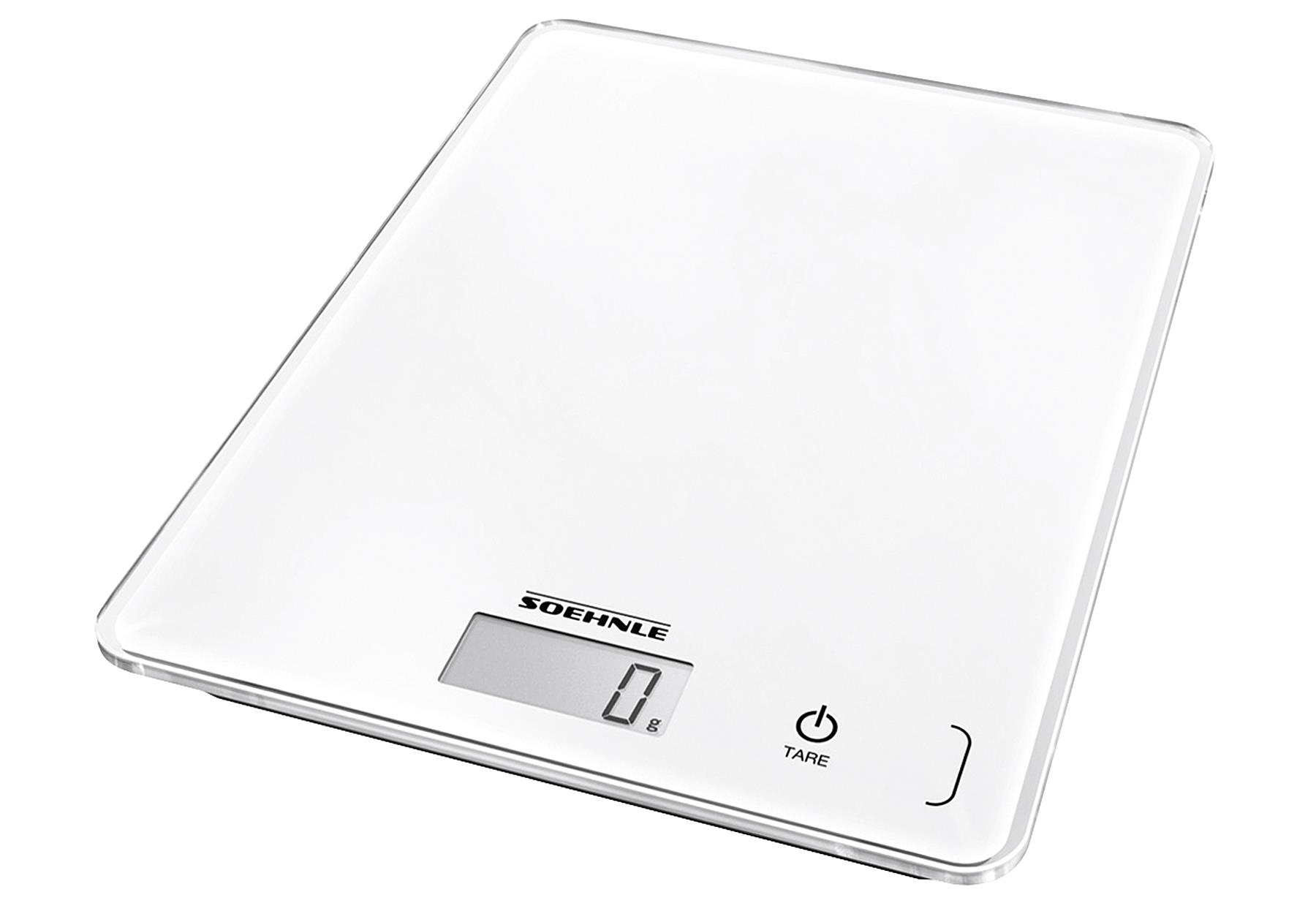 SOEHNLE Digitale Küchenwaage 'Page Compact 300' inkl. 1x 3 V CR2430 Batterie