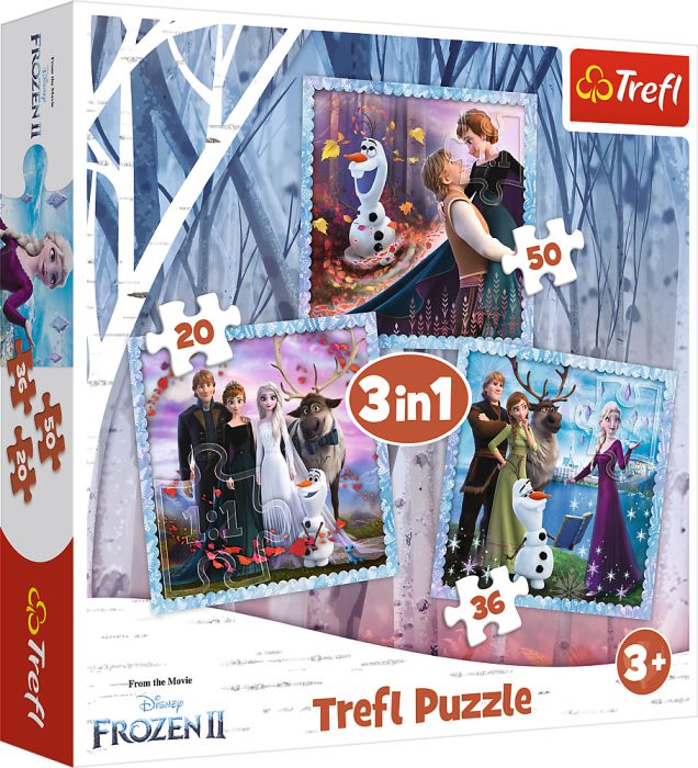 3 in 1 Puzzle – Disney Frozen 2