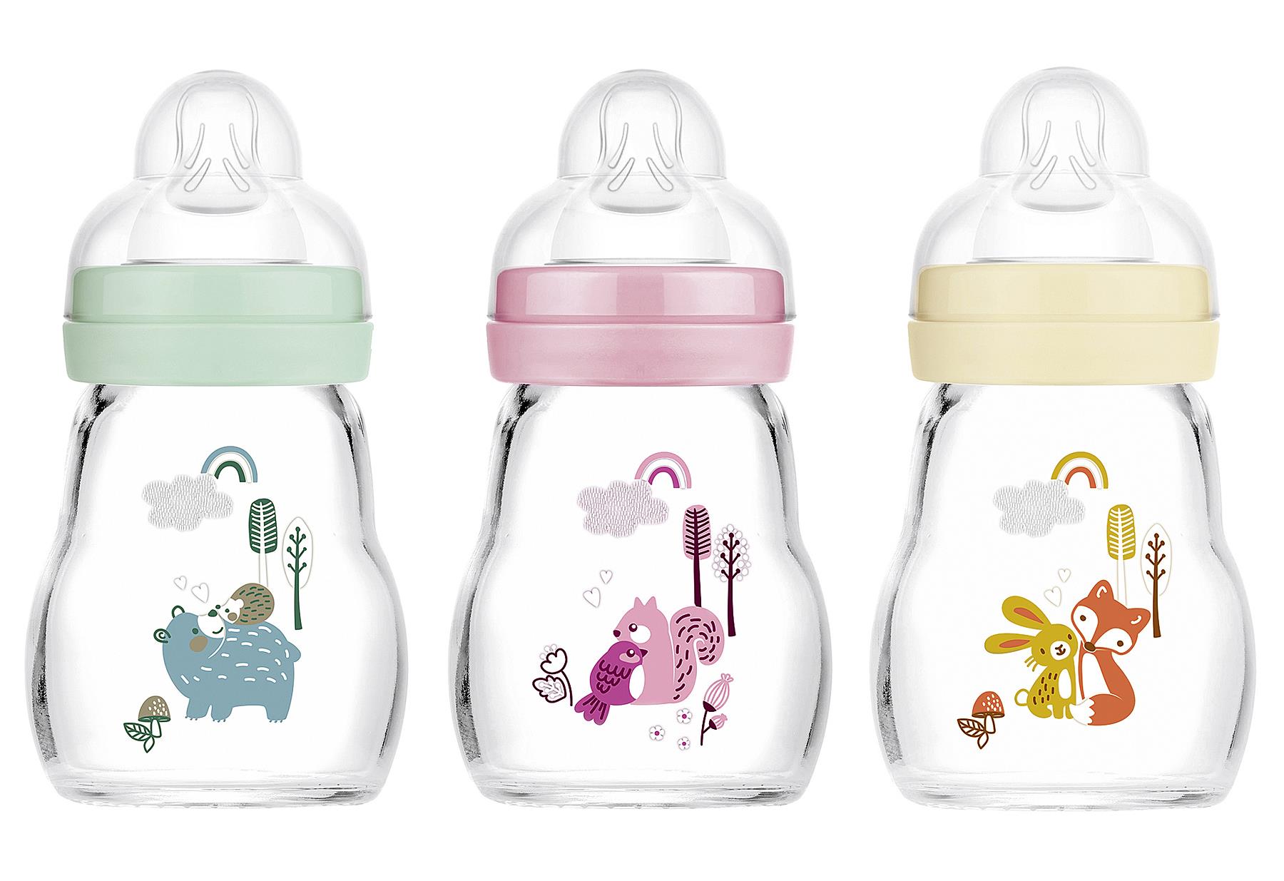 MAM Babyflasche Feel Good Elements 3fach sortiert