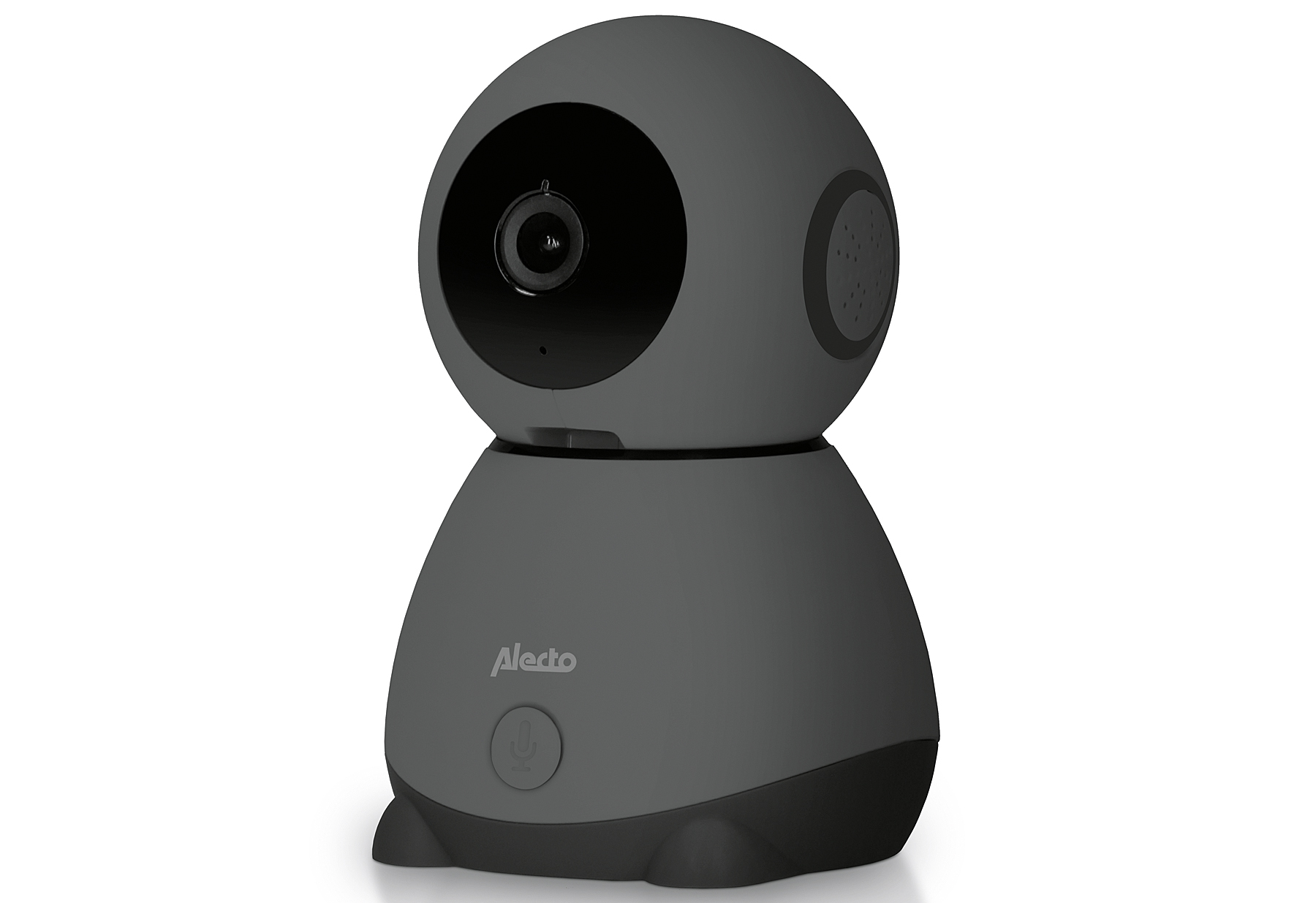 ALECTO Smartbaby10 wlan-Babyphone mit Kamera SMARTBABY10BK WLAN-Babyphone, Aufsatz für die Kamera, Halterung für die Wandmontage, Handbuch NL / EN / DE / FR, Universal-Handbuch