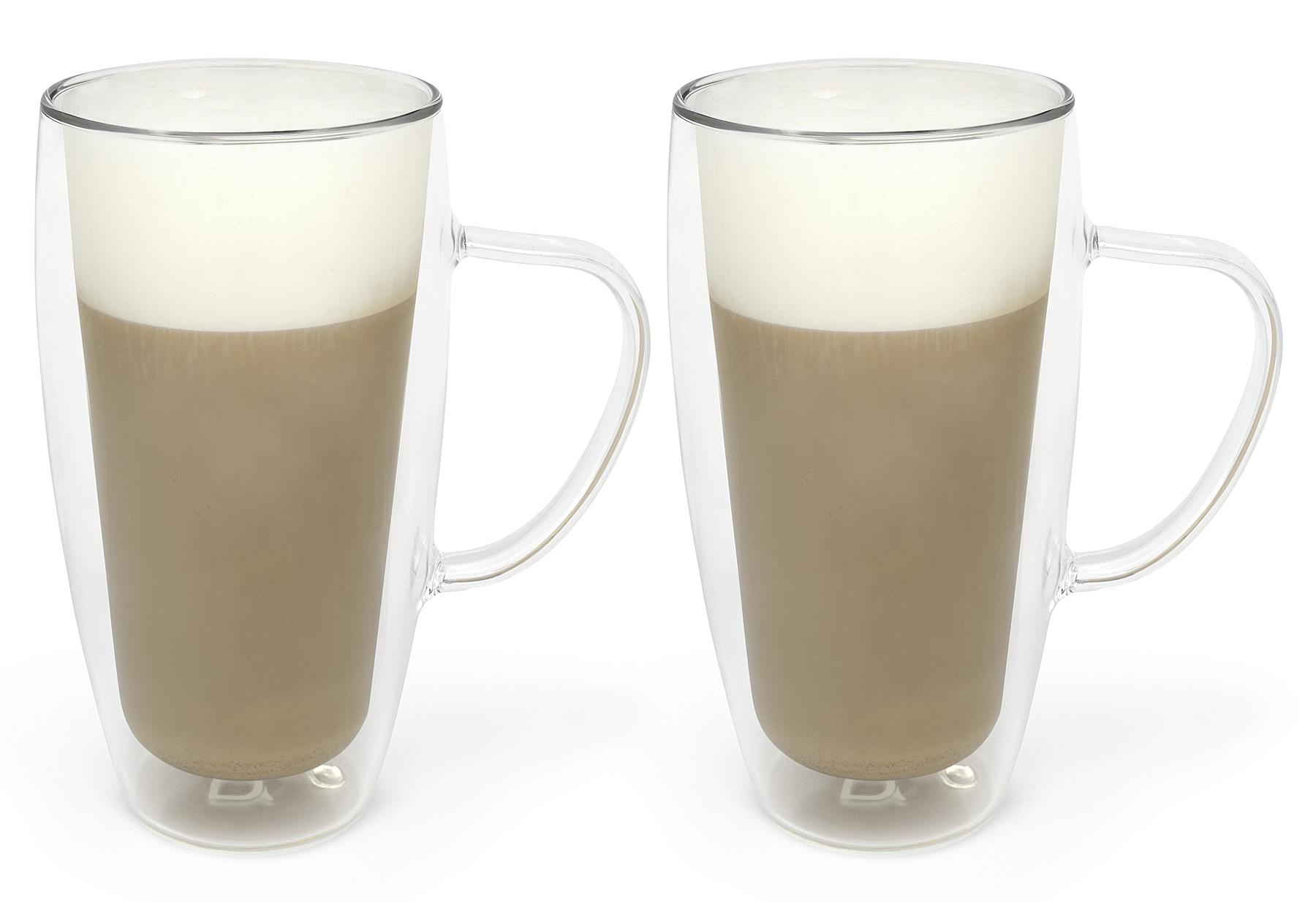 Bredemeijer Latte Macchiato- / Cappuccinoglas 'Duo' 2er Set