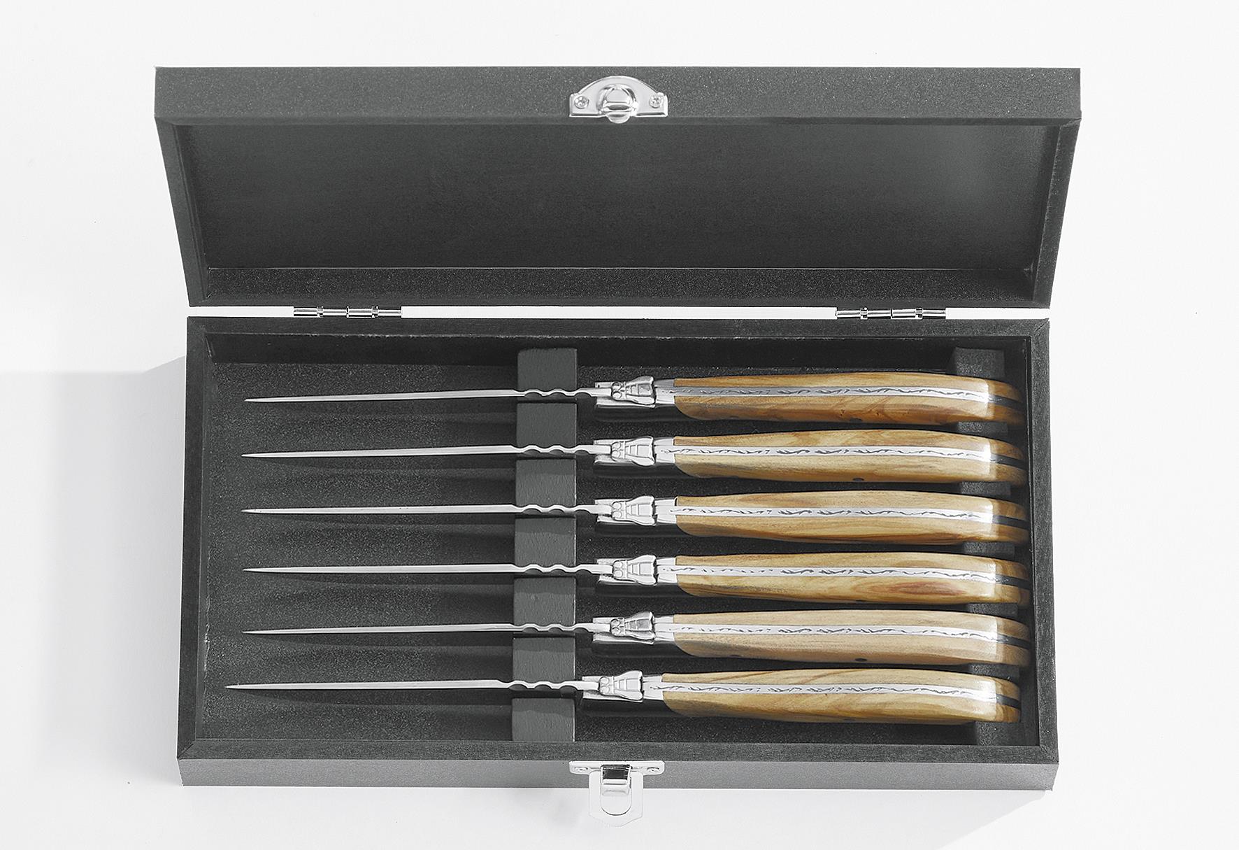 HAWS Laguiole Steakmesser 6er Set in Geschenkbox