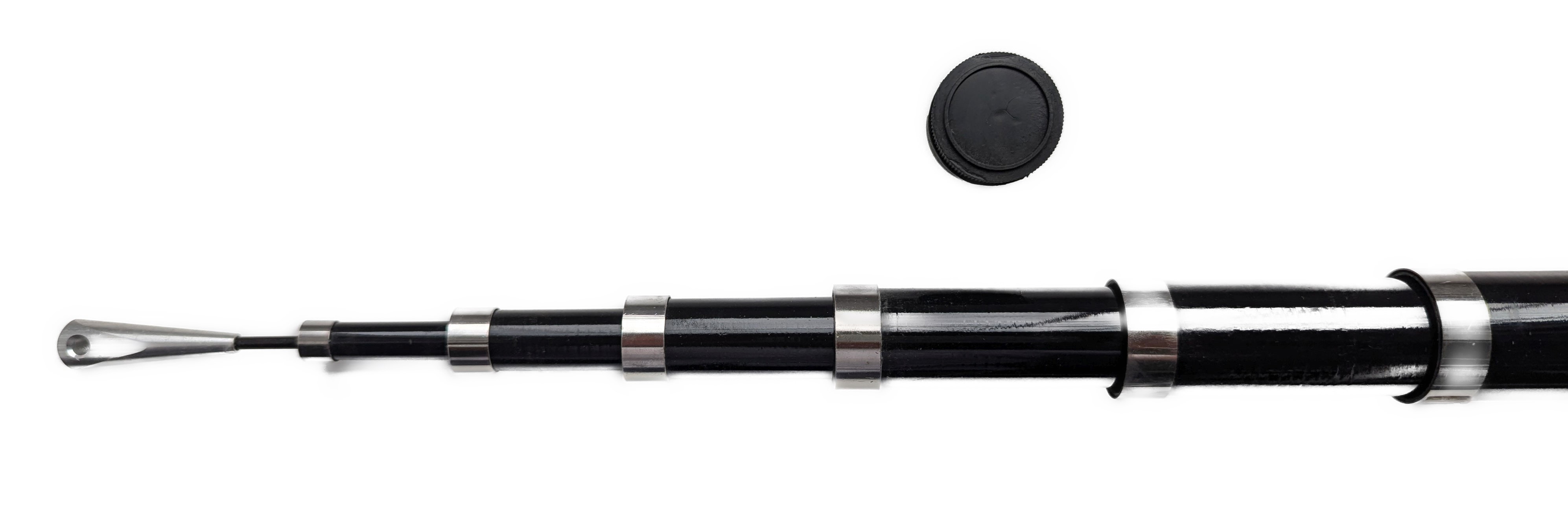 Bdt verstärkter 7m Drachenstab + Drachen, *Hai-LED* inkl. 50m Leine, 10erPack Batterien, 165x145cm