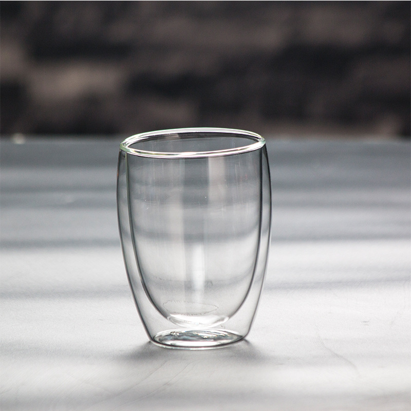 Bdt Doppelwandiges Thermoglas, Glas, Borosilikatglas, 350 ml, spülmaschinengeeignet