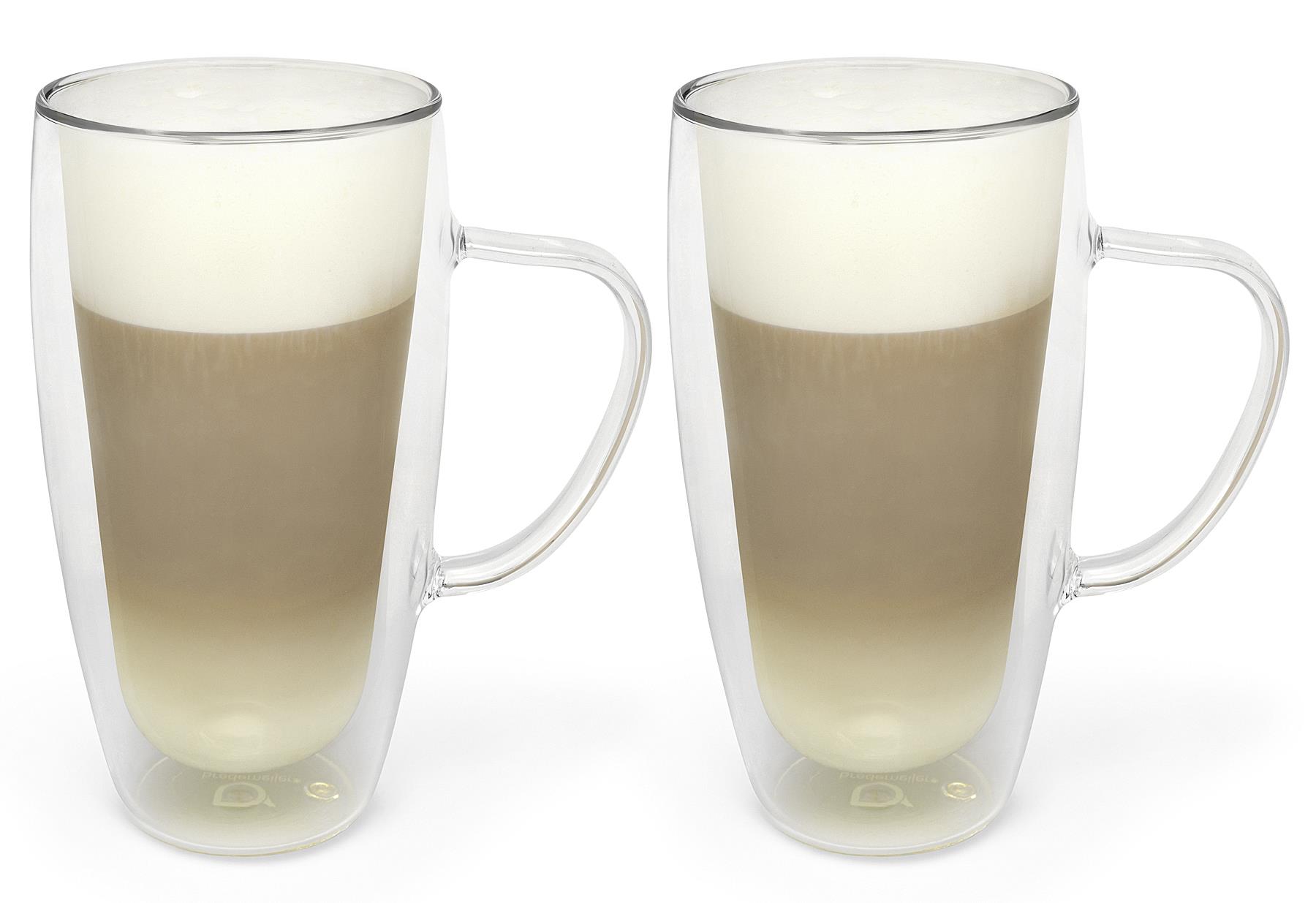 Bredemeijer Latte Macchiato- / Cappuccinoglas 'Duo' 2er Set