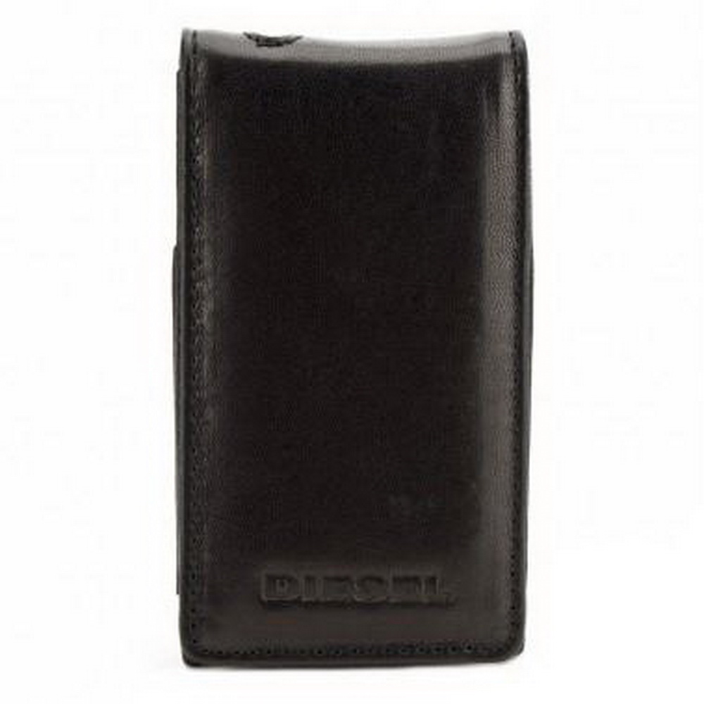 Diesel Ledertasche New Welton Schwarz für Apple iPhone 4/ 4S