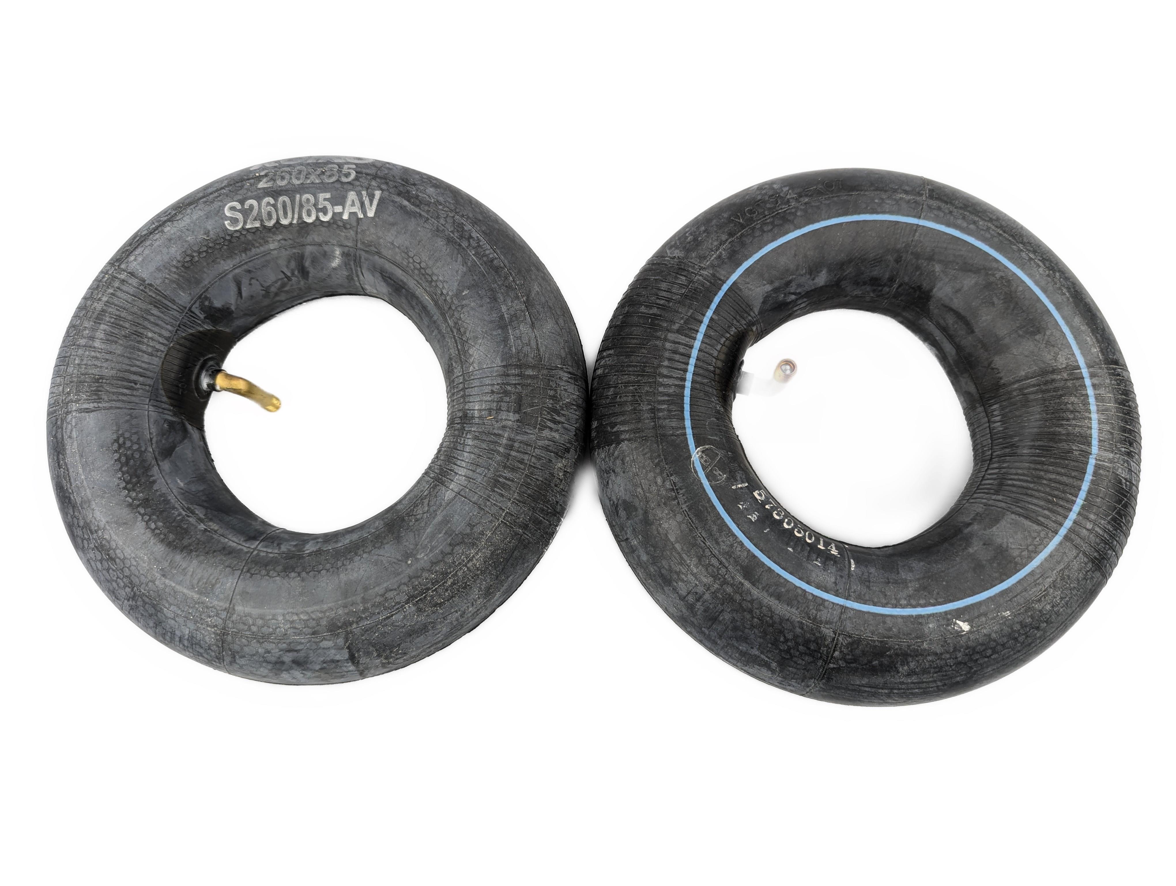 Bdt Schlauch f. Reifen 260x85 mm (3.00-4'') TR87, passend f. Kettcar, Tretfahrzeuge, Bollerwagen, Babycar, Sackkarre, 2er Set - VPE: 2