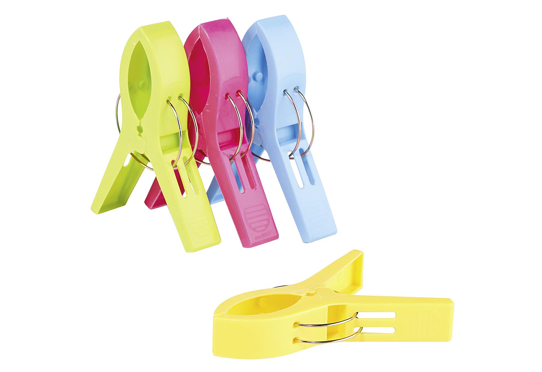 HI Strandtuch-Klammer XXL 4er Set 4er Set