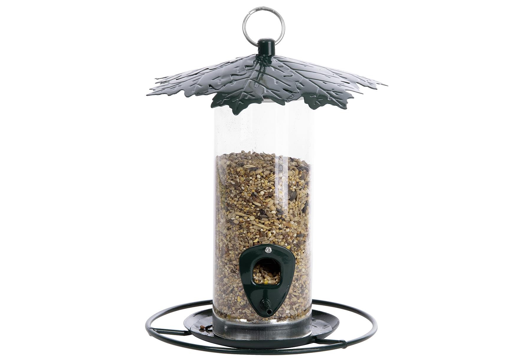 ESSCHERT DESIGN Vogelfuttersilo 'Blätterdach' - VPE: 12