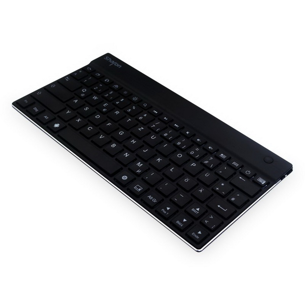 LEICKE Sharon Bluetooth-Tastatur Universal (Aluminium)