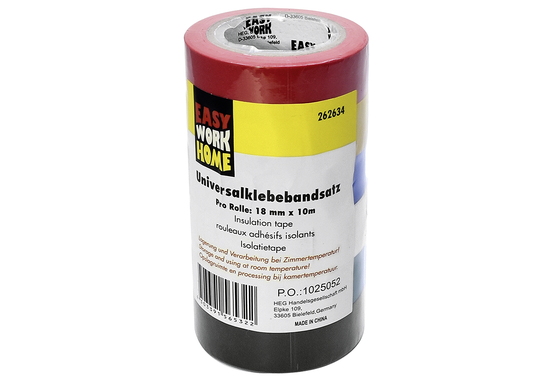 EASY WORK Klebeband 6-teilig