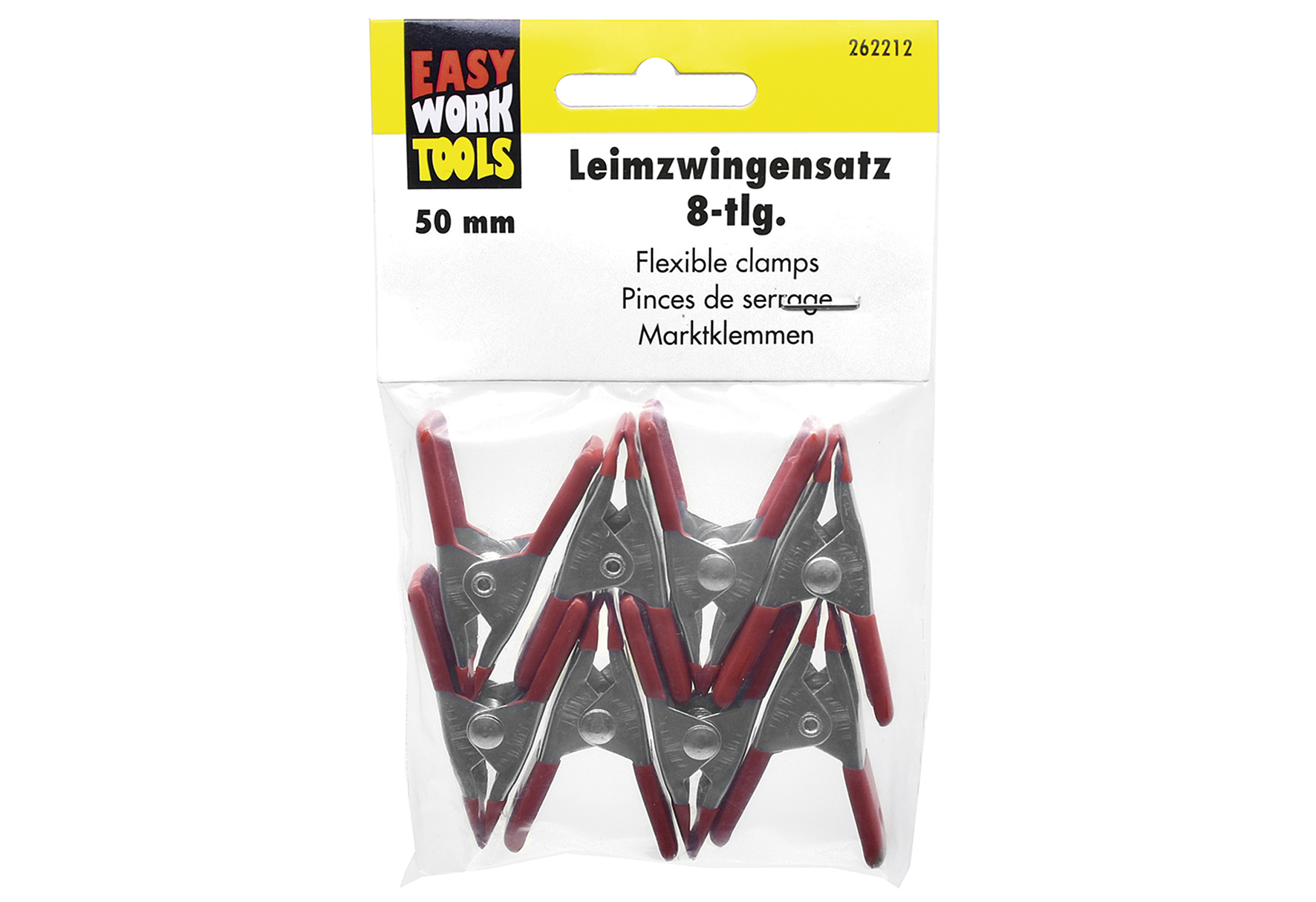 EASY WORK Leimzwingensatz 8-teilig