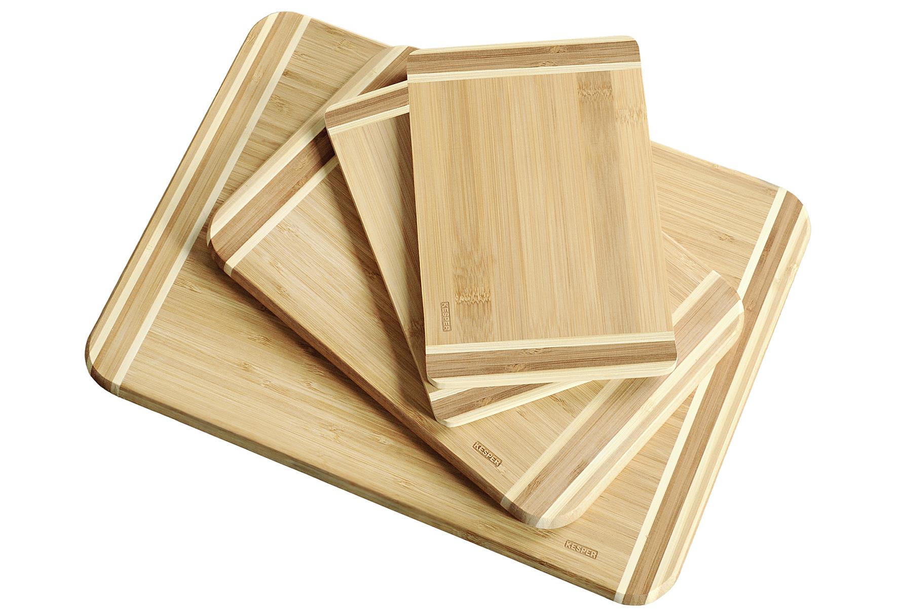 KESPER Schneidbrett-Set 4-teilig