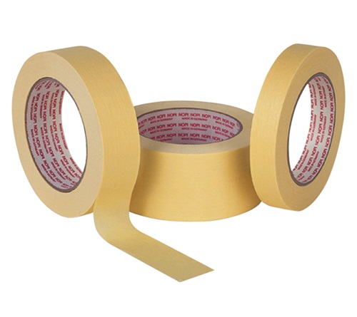 Allzweckkrepp NOPI® 4349 leicht gekreppt hellbeige Länge 50 m Breite 50 mm Rolle TESA - VPE: 6