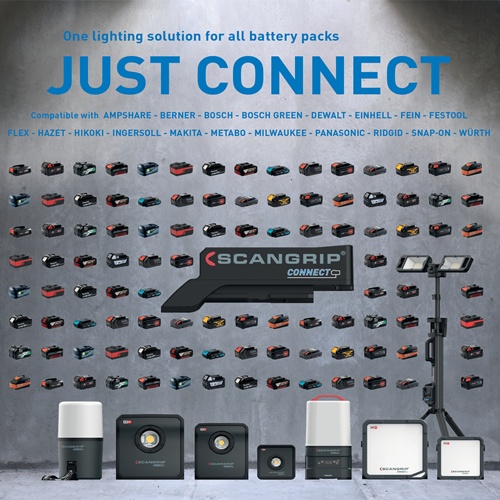 Akku-Adapter SMART CONNECTOR f.WÜRTH SCANGRIP