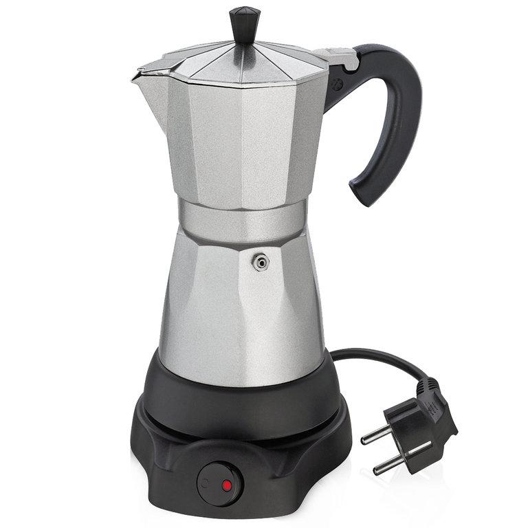 cilio tisch-accessoires Espressokocher 6 Tassen Aluminium elektrisch 480 W Ø11,5cm
