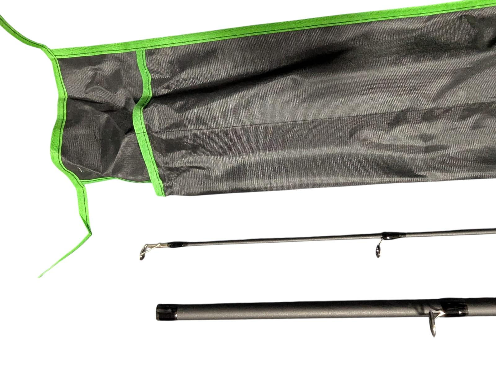 Bdt- FISHING GROUP 177g leichte Spinnrute WG:5-25g, Länge 2,70m, türkis / schwarz