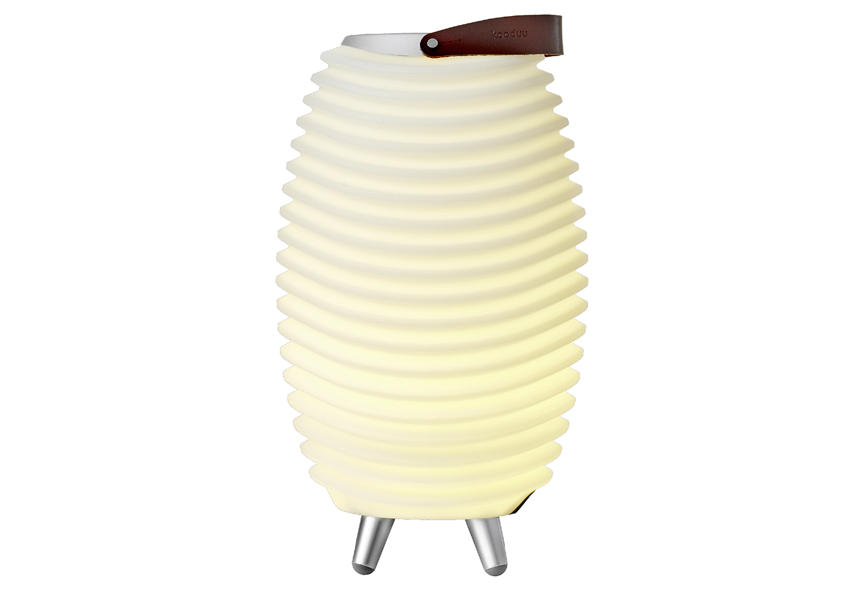 KOODUU Akku-LED-Lampe mit integriertem Bluetooth-Soundsystem und Getränkekühler 'Synergy S 35'