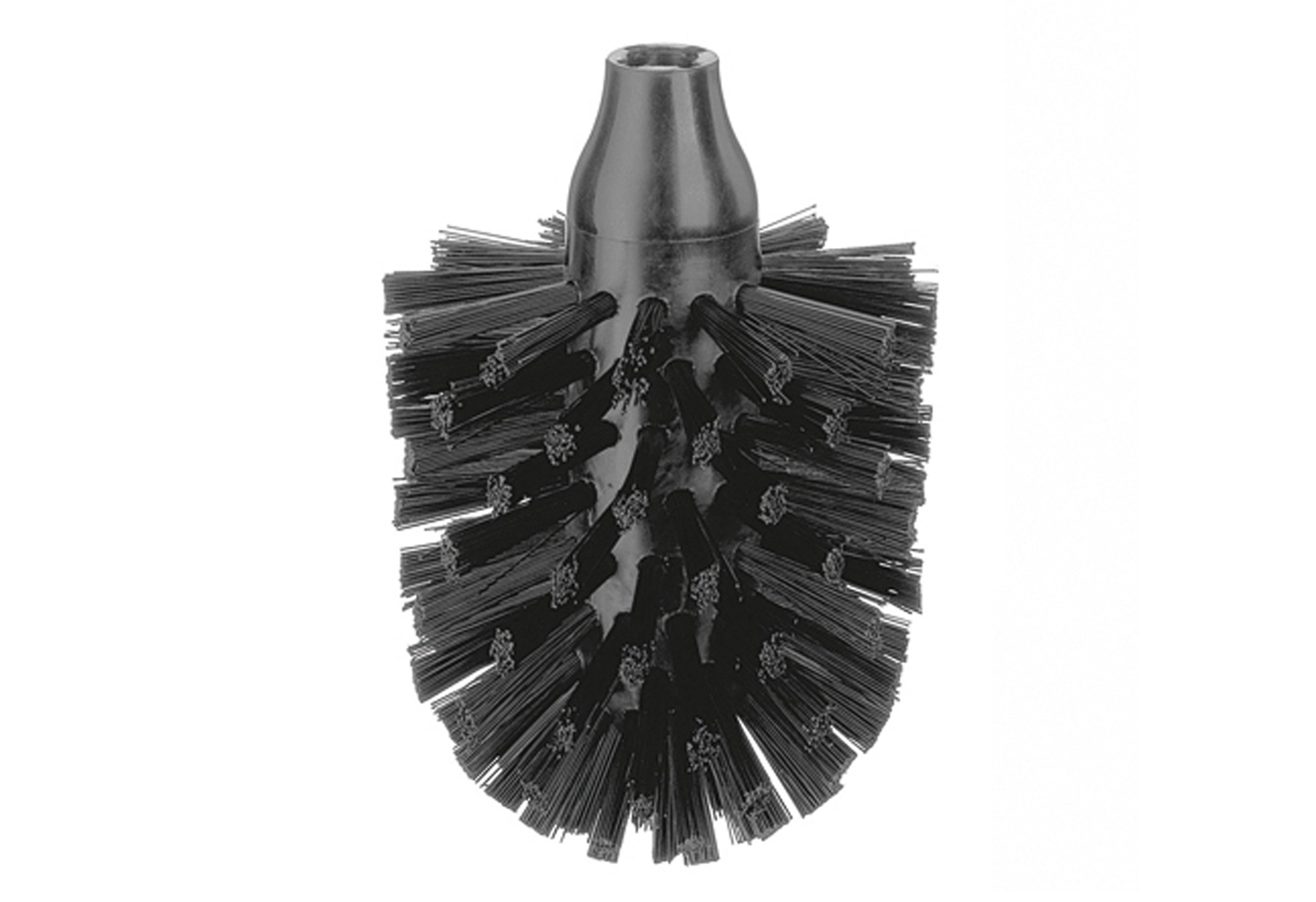 kela WC-Ersatz-Bürstenkopf La Brosse Kunststoff 12,6cm Ø8cm schwarz