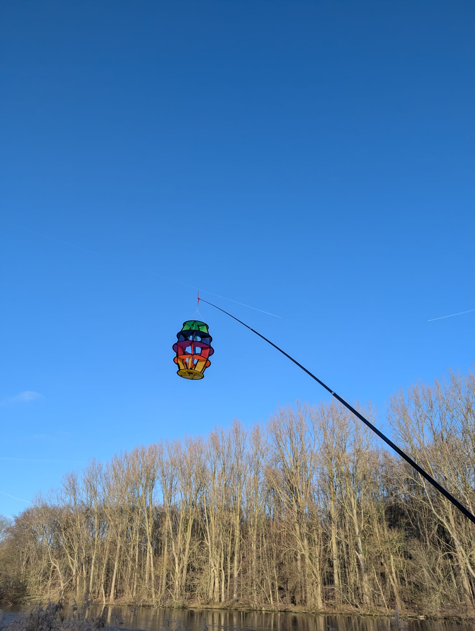 Bdt 3D Lampion''Camper- Leuchtfeuer'' inkl. USB-LED- Leuchte H:65cm, Ø 34cm