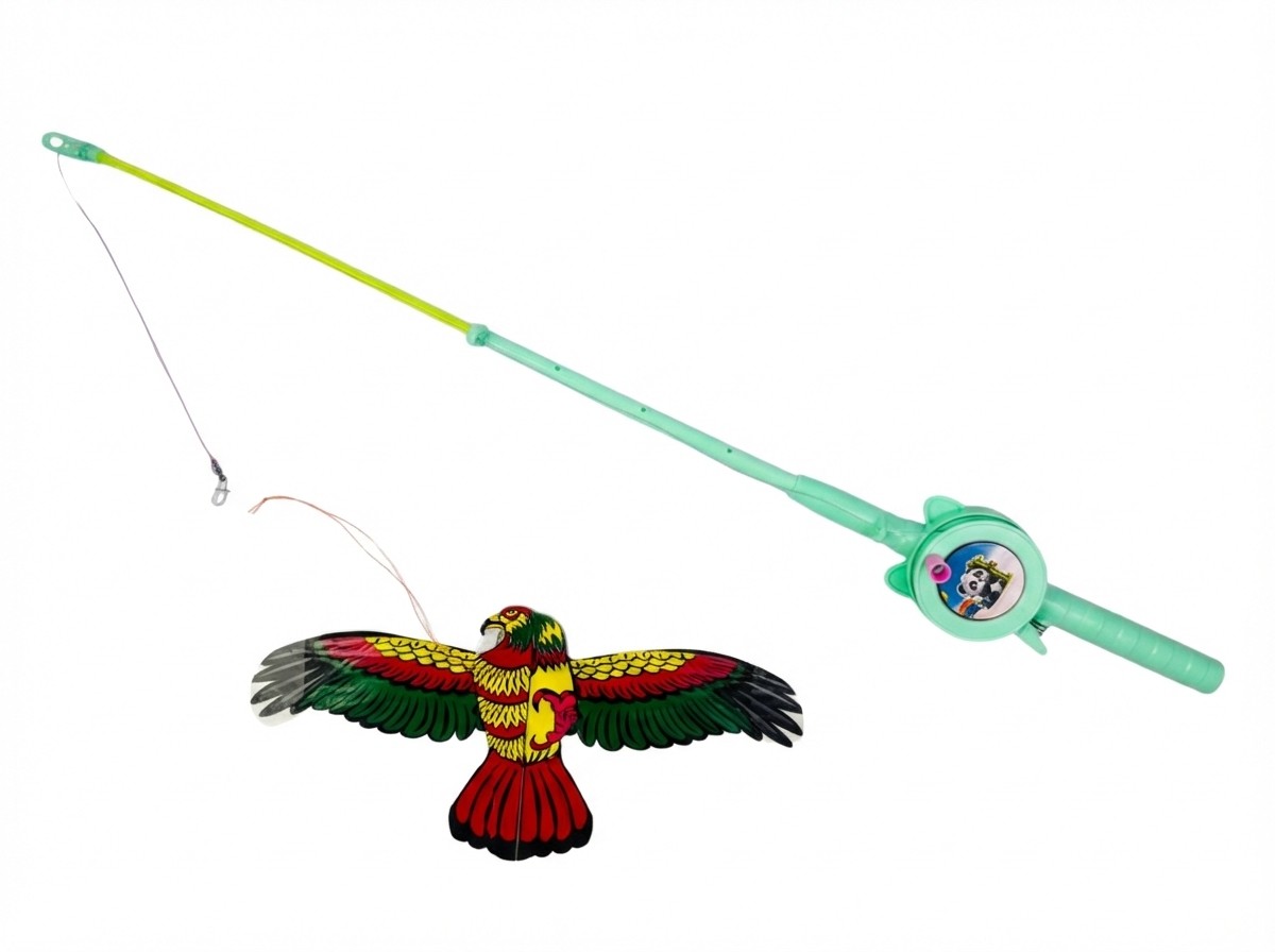 Bdt ''Drachenangel'' 70cm Angelrute + 30cm Drachen ''Adler''