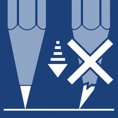 STAEDTLER Bleistift Noris 120-4 2H sechskantform gelb/schwarz