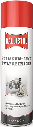 Bremsen- u.Teilereiniger acetonfrei 500ml Spraydose BALLISTOL