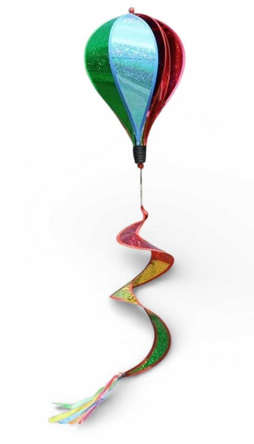 Bdt Rainbow- Ballon- Windspiel mit Spiralschweif ''Design6'', ⌀ 28cm, 110cm Länge