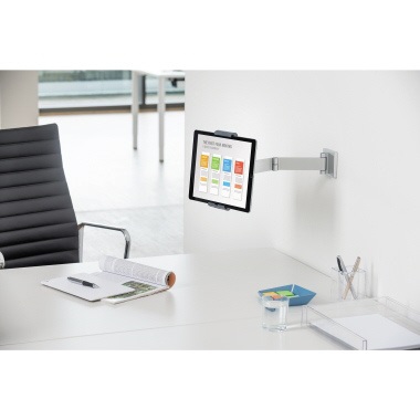 DURABLE Tablethalter 893423 7-13Zoll Schwenkarm silber