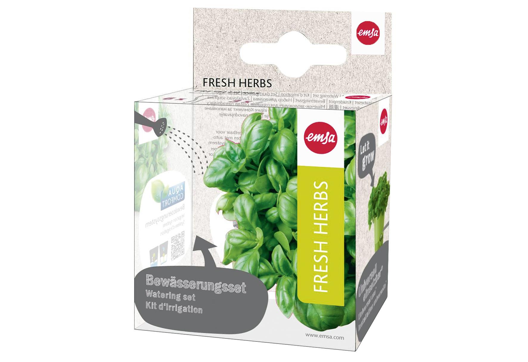 EMSA Bewässerungsset 'Fresh Herbs' 6er Set
