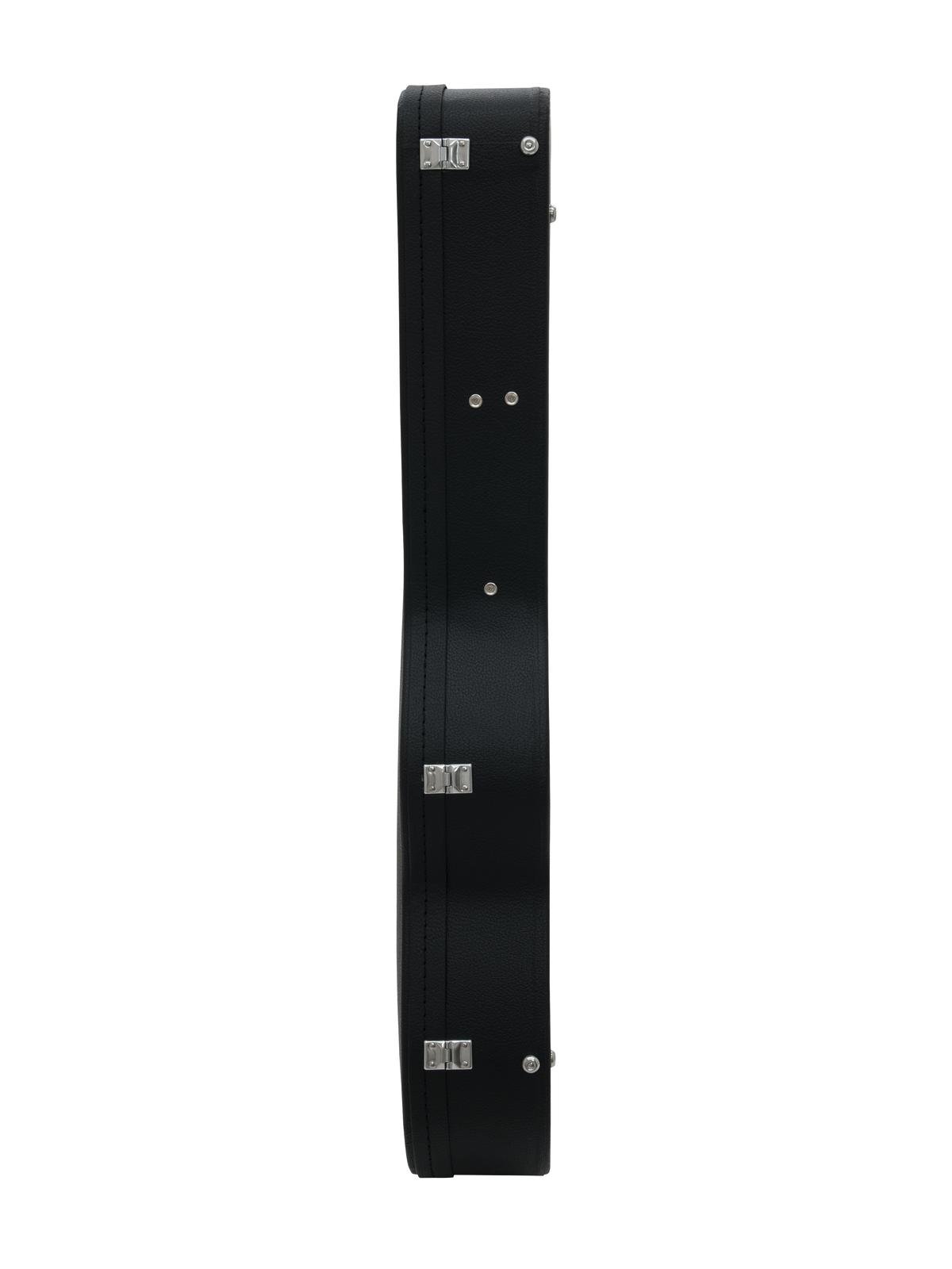 DIMAVERY Form-Case Western-Gitarre, schwarz