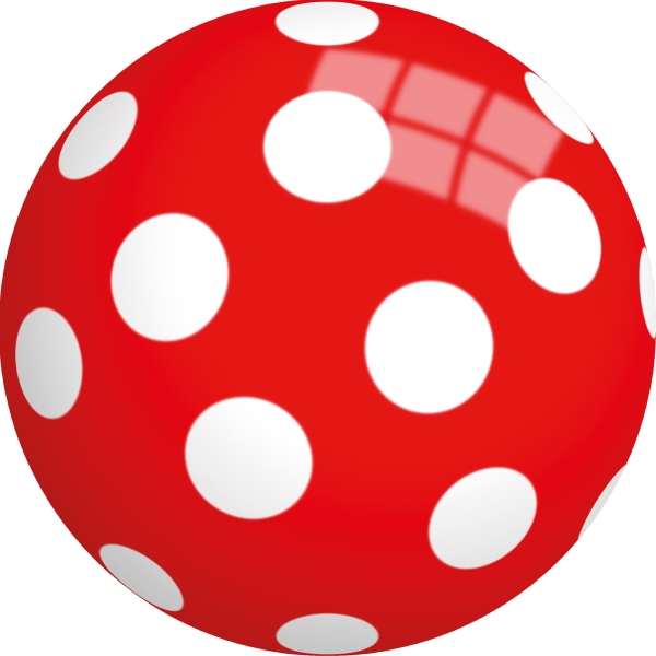 9/230 mm Pilzball vinyl-Spielball