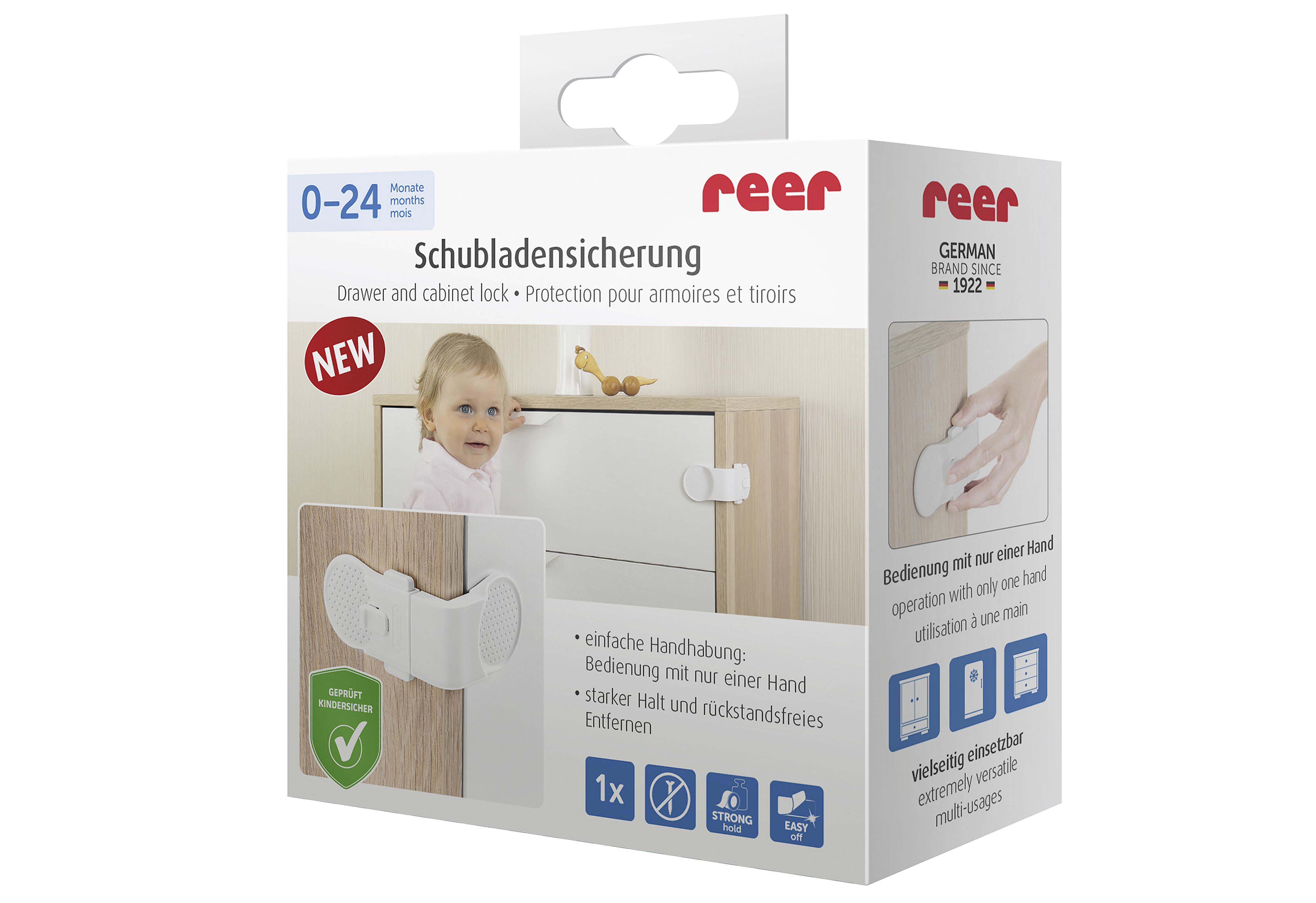 reer Schrank- und Schubladensicherung - VPE: 6