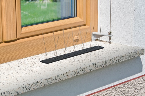 Vogel- u.Taubenabwehr Starter Set Schutz b.1 m,36 Spikes Ku.WINDHAGER