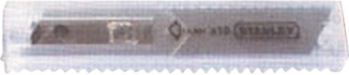 Abbrechklinge 0-11-325 L110xB25xS0,7mm 7 Sollbruchstellen 10 St./Spender STANLEY