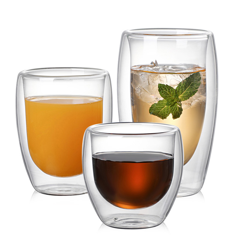 Bdt Doppelwandiges Thermoglas, Glas, Borosilikatglas, 80 ml, spülmaschinengeeignet