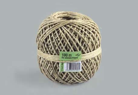 WIHEDÜ Naturfaser-Kordel 2-fach 100 m