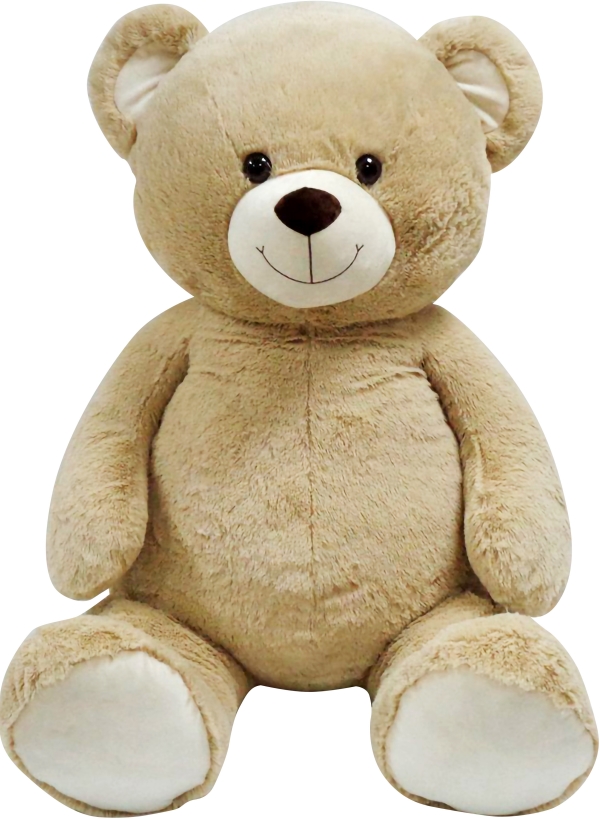 AM Plüsch-Teddy sitzend, ca. 135cm
