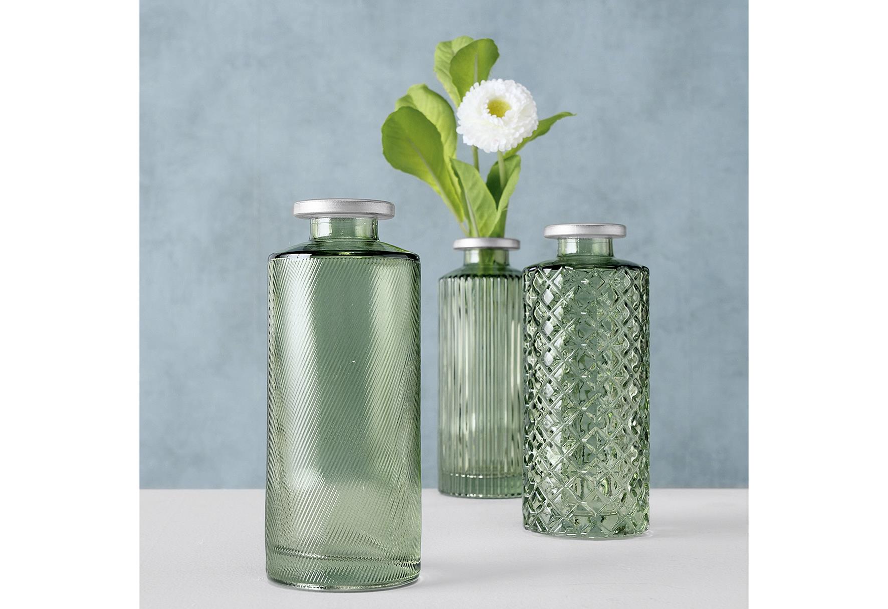 BOLTZE Vase 'Adore' 3fach sortiert